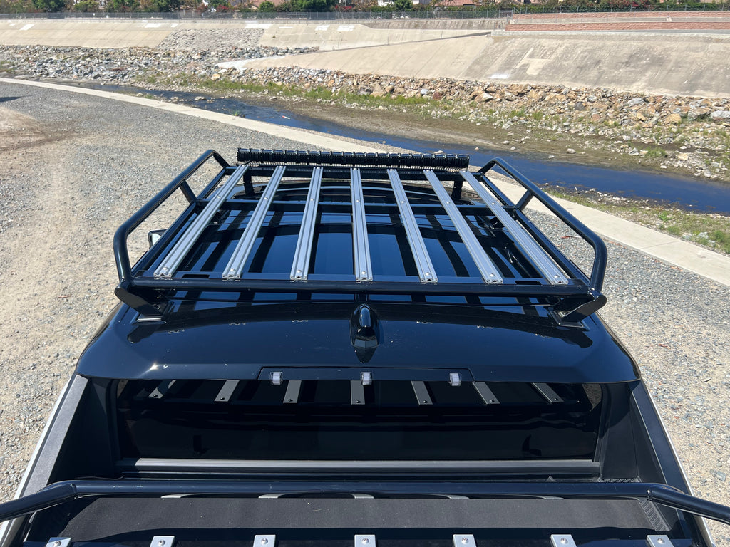 Ev Racks GMC Hummer EV Roof Rack with Light Hummercore Hummer EV