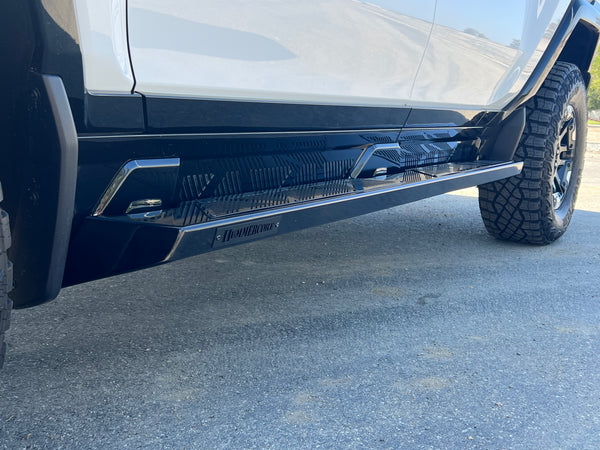 Shape Hummer Rocker Hummer EV Rocker Side Steps – Hummercore