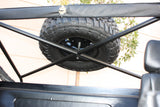 Hummercore Hummer H1 Slant Back Tire Carrier - For Soft Top Truck