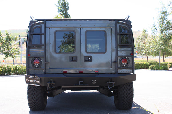 Hummercore Hummer H1 Ladder For Stock Rear Bumper Left & Right Side wi