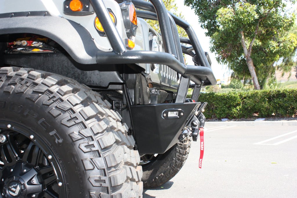 Hummercore Hummer H1 Front Winch Bumper with Optional 12,000 LBS Warn